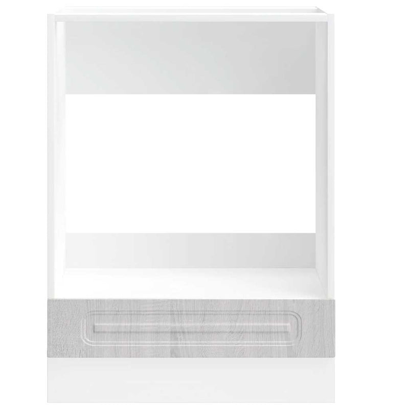 vidaXL sütőszekrény Kalmar szürke sonoma műfa szürke