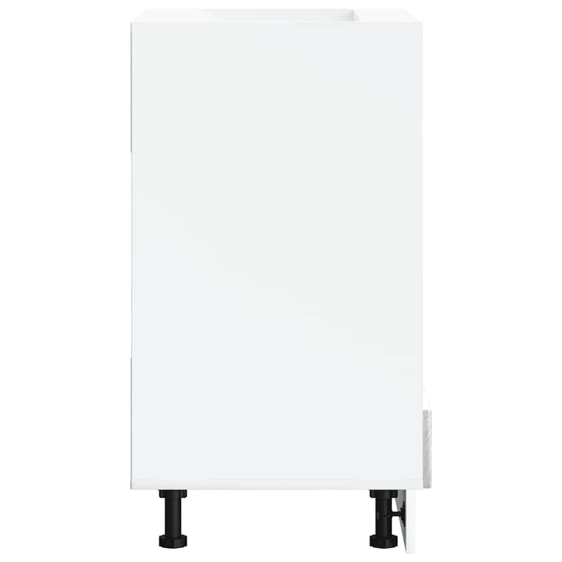 vidaXL sütőszekrény Kalmar szürke sonoma műfa szürke