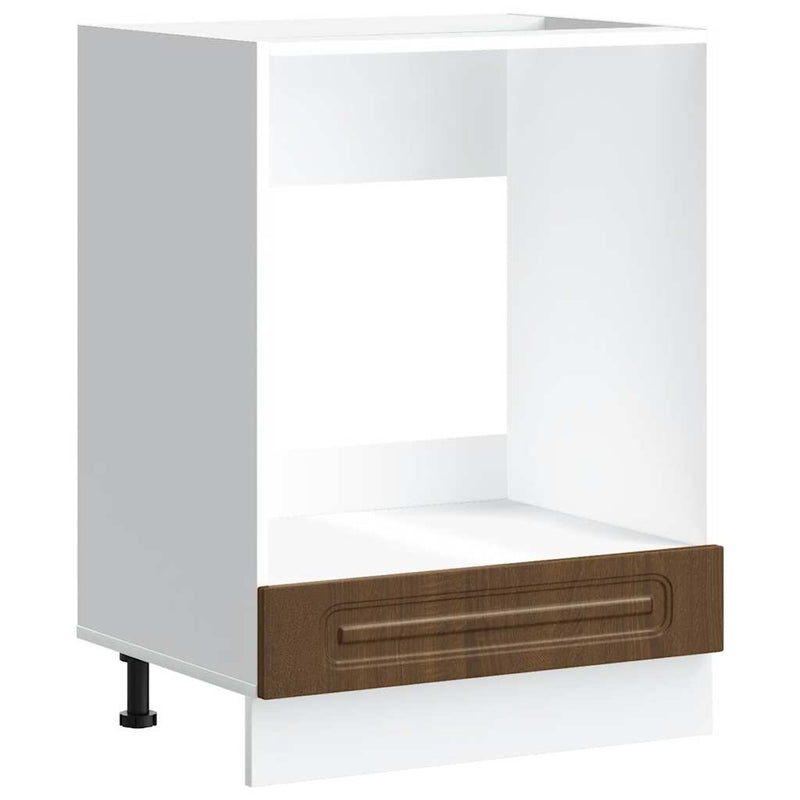 vidaXL Kalmar barna tölgy színű szerelt fa sütőszekrény