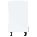 vidaXL Kalmar barna tölgy színű szerelt fa sütőszekrény