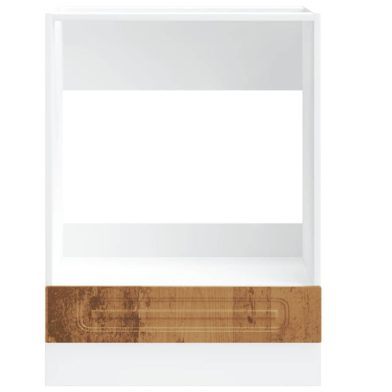 vidaXL sütőszekrény Kalmar régi fából készült fűrészáru