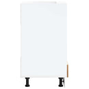 vidaXL sütőszekrény Kalmar régi fából készült fűrészáru