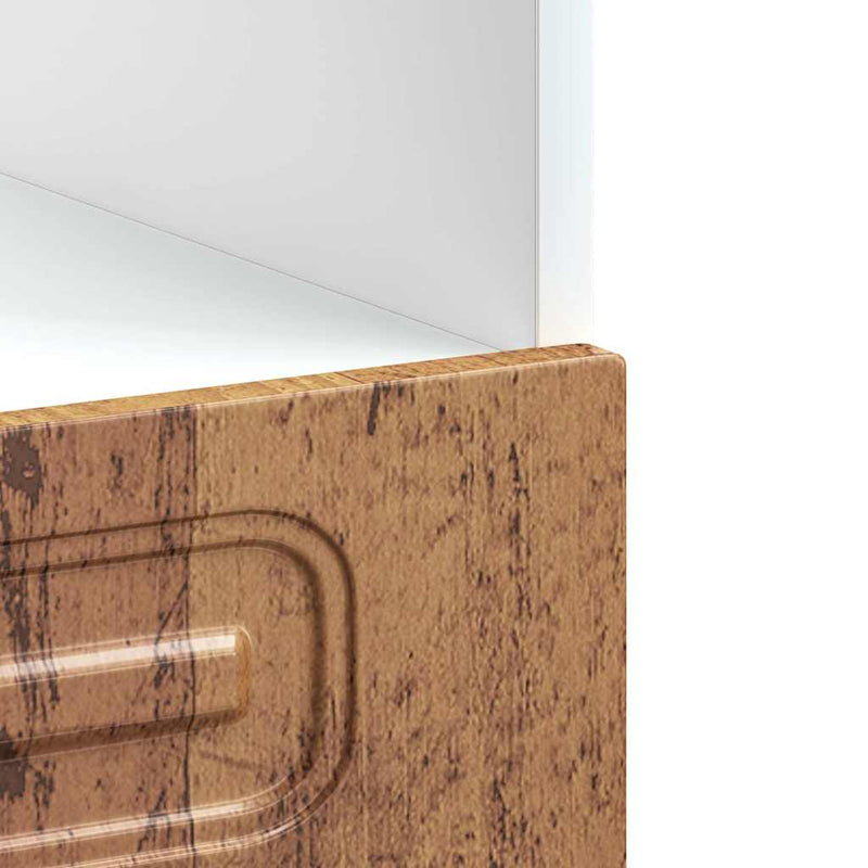 vidaXL sütőszekrény Kalmar régi fából készült fűrészáru