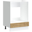 vidaXL Kalmar kézműves tölgy színű szerelt fa sütőszekrény