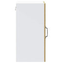 vidaXL konyhai fali szekrény üvegajtóval Kalmar sonoma tölgy