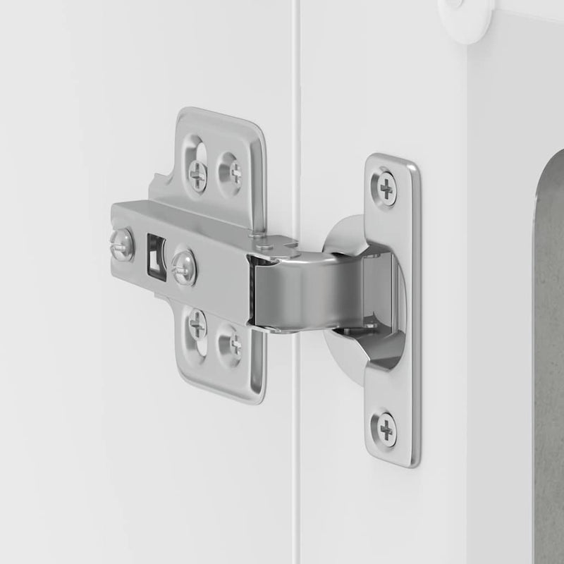 vidaXL Konyhai fali szekrény üvegajtóval Kalmar beton szürke műfa