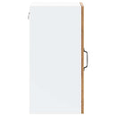 vidaXL Konyhai fali szekrény üvegajtóval Kalmar régi fából