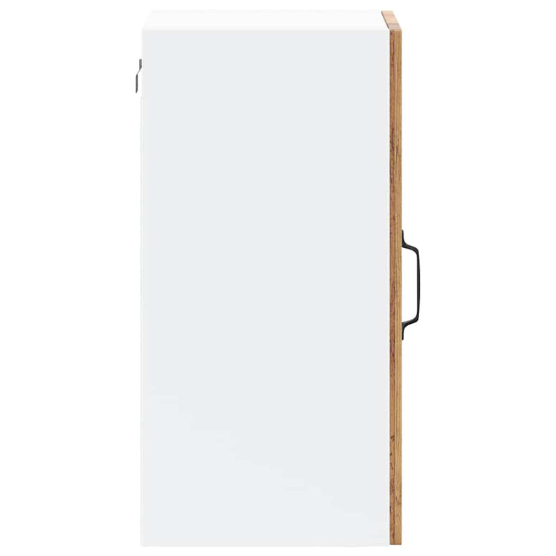 vidaXL Konyhai fali szekrény üvegajtóval Kalmar régi fából