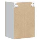 vidaXL konyhai fali szekrény üvegajtóval Kalmar kézműves tölgy