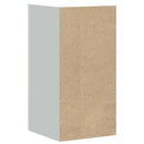 vidaXL konyhai fali szekrény Kalmar magasfényű fehér színű fából