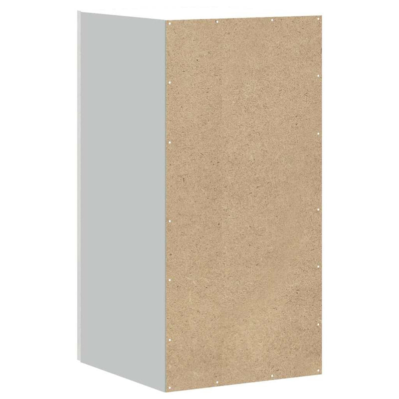 vidaXL konyhai fali szekrény Kalmar magasfényű fehér színű fából