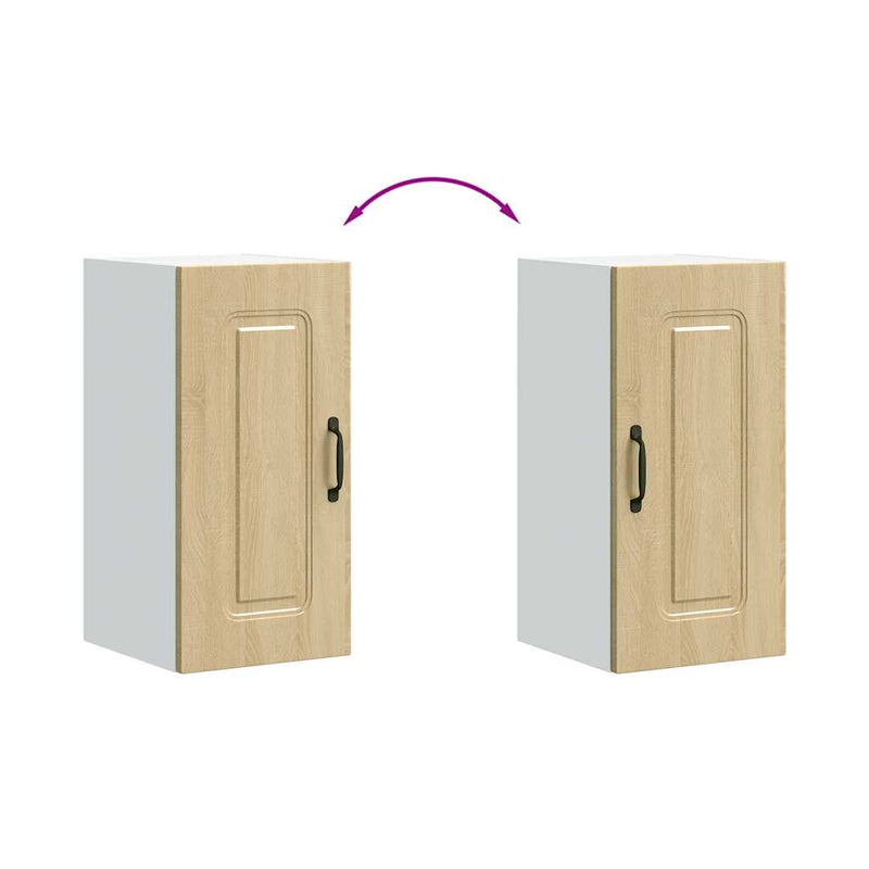 vidaXL konyhai fali szekrény Kalmar sonoma tölgy műszaki fa