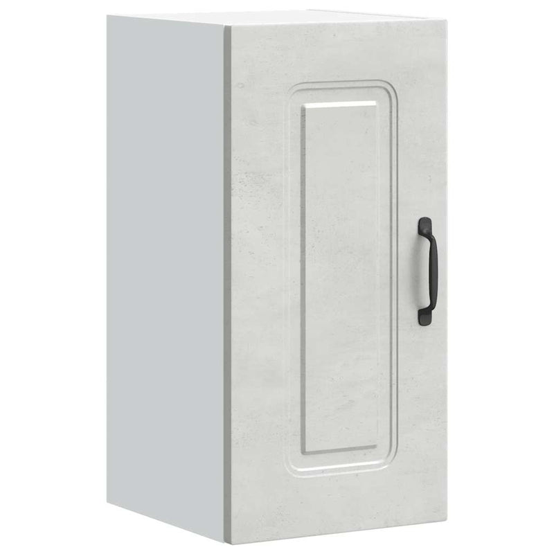 vidaXL konyhai fali szekrény Kalmar beton szürke színű műfa