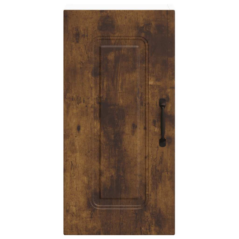 vidaXL konyhai fali szekrény Kalmar füstölt tölgy fűrészelt fa