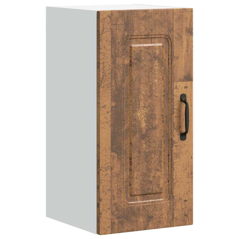 vidaXL konyhai fali szekrény Kalmar régi fából készült fűrészáru