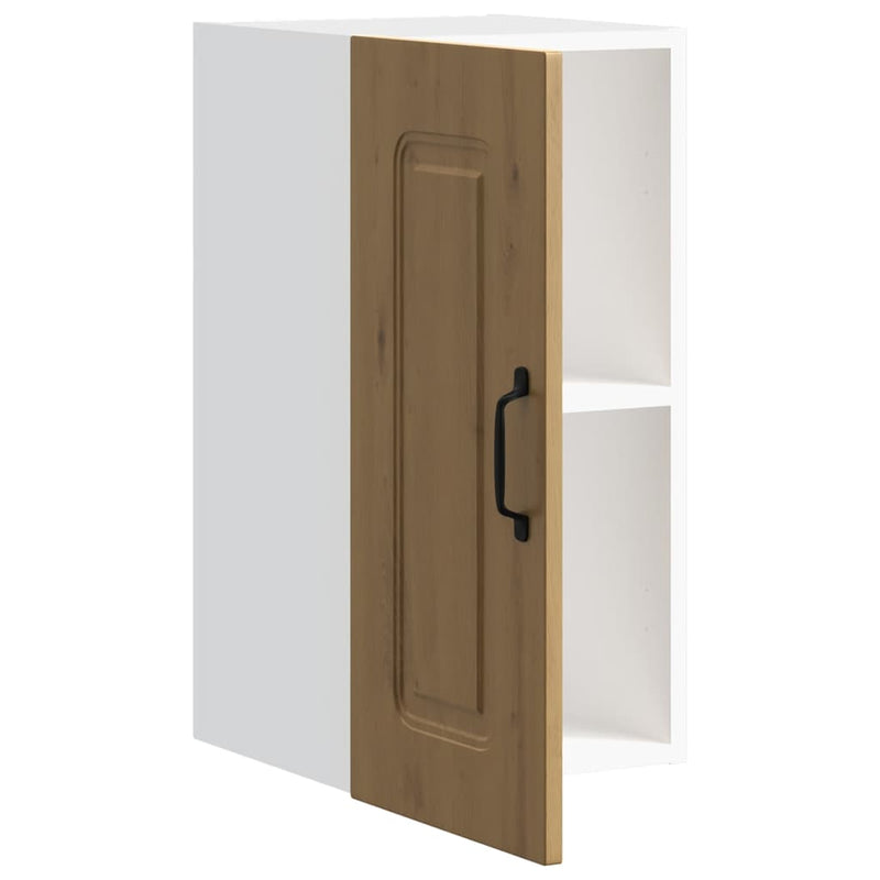 vidaXL konyhai fali szekrény Kalmar kézműves tölgy műszaki fa