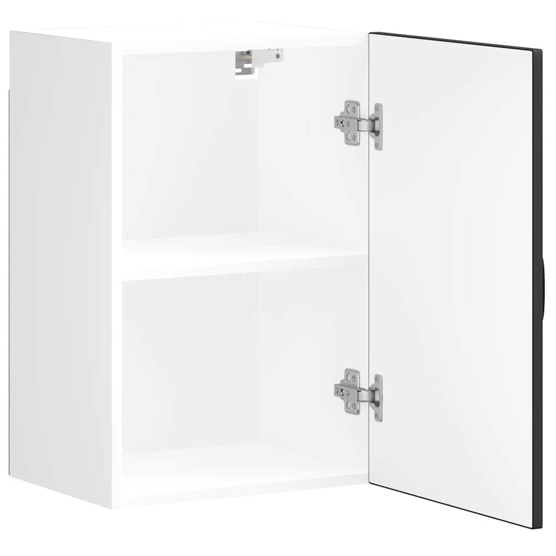 vidaXL konyhai fali szekrény Kalmar fekete színű fűrészáru