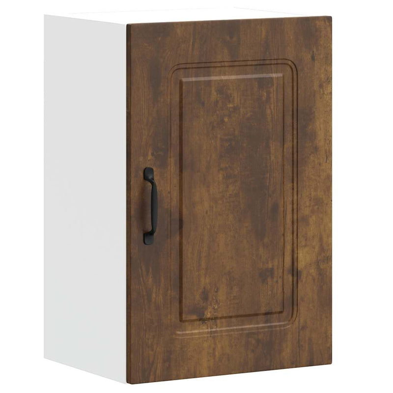 vidaXL konyhai fali szekrény Kalmar füstölt tölgy fűrészelt fa