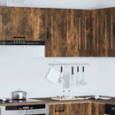 vidaXL konyhai fali szekrény Kalmar füstölt tölgy fűrészelt fa