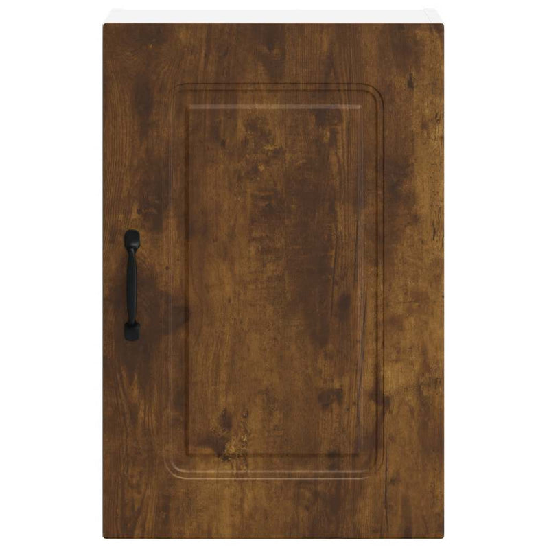 vidaXL konyhai fali szekrény Kalmar füstölt tölgy fűrészelt fa