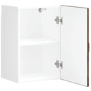 vidaXL konyhai fali szekrény Kalmar füstölt tölgy fűrészelt fa