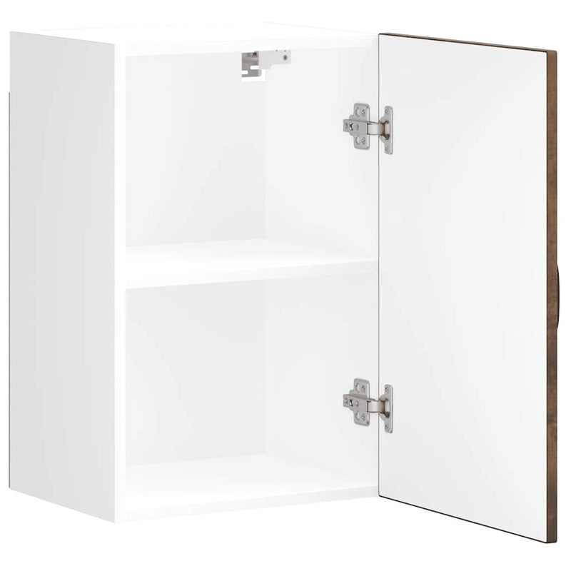 vidaXL konyhai fali szekrény Kalmar füstölt tölgy fűrészelt fa