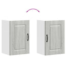 vidaXL konyhai fali szekrény Kalmar szürke sonoma műfa