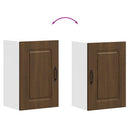 vidaXL konyhai fali szekrény Kalmar barna tölgy színű műfa