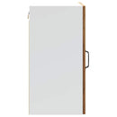 vidaXL konyhai fali szekrény Kalmar régi fából készült fűrészáru