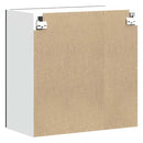 vidaXL konyhai fali szekrény Kalmar fekete színű fűrészáru