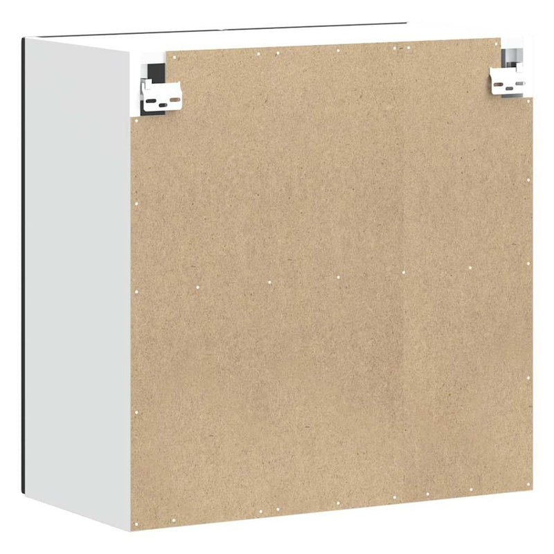 vidaXL konyhai fali szekrény Kalmar fekete színű fűrészáru