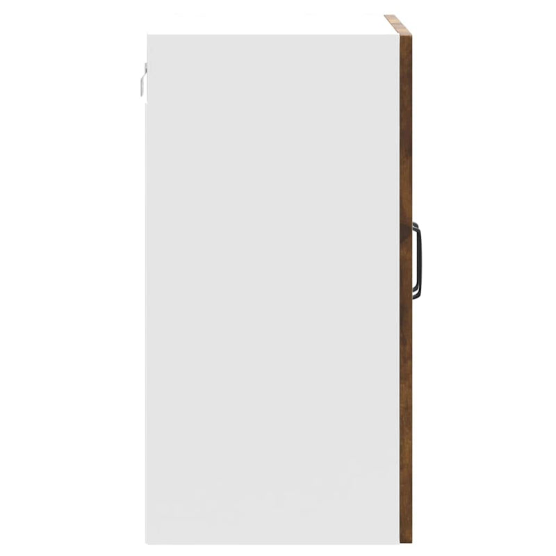 vidaXL konyhai fali szekrény Kalmar füstölt tölgy fűrészelt fa