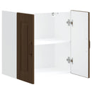 vidaXL konyhai fali szekrény Kalmar barna tölgy színű műfa