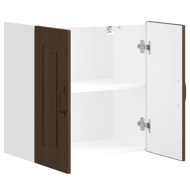 vidaXL konyhai fali szekrény Kalmar barna tölgy színű műfa