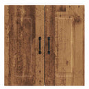 vidaXL konyhai fali szekrény Kalmar régi fából készült fűrészáru