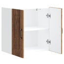 vidaXL konyhai fali szekrény Kalmar régi fából készült fűrészáru