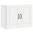 vidaXL konyhai fali szekrény Kalmar fehér színű fűrészáru