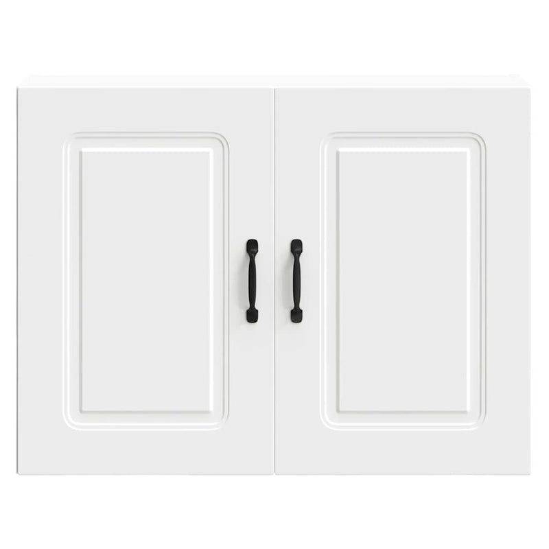 vidaXL konyhai fali szekrény Kalmar fehér színű fűrészáru