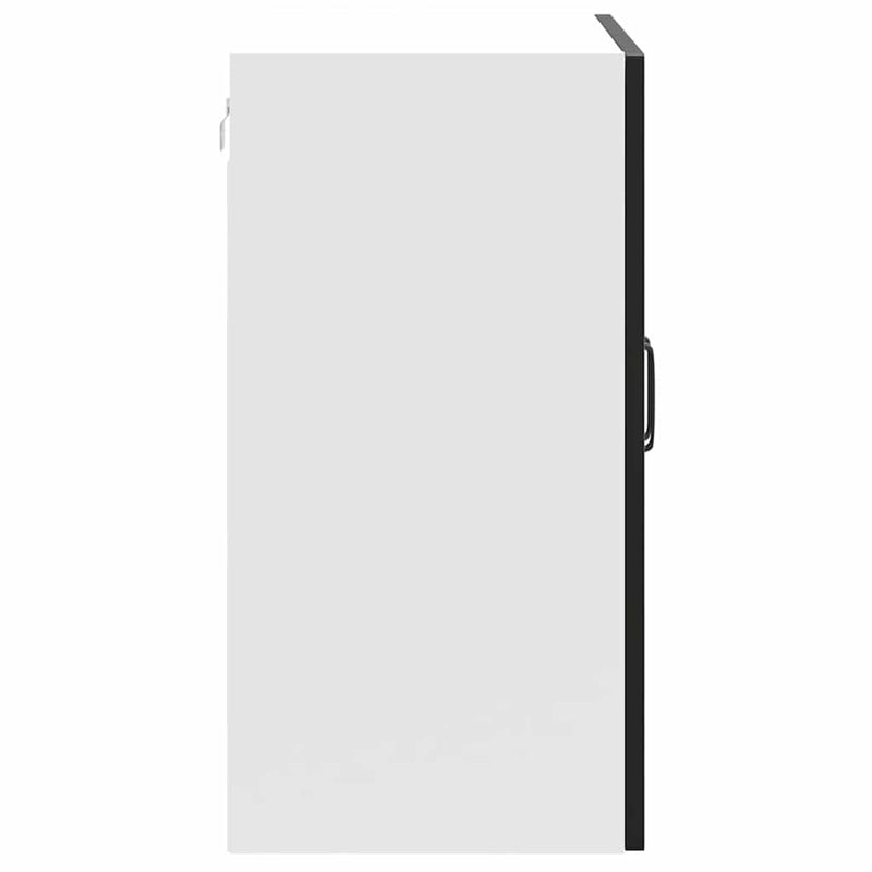 vidaXL konyhai fali szekrény Kalmar fekete színű fűrészáru