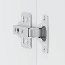 vidaXL konyhai fali szekrény Kalmar magasfényű fehér színű fából