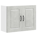 vidaXL konyhai fali szekrény Kalmar beton szürke színű műfa