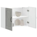 vidaXL konyhai fali szekrény Kalmar beton szürke színű műfa