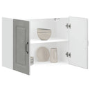 vidaXL konyhai fali szekrény Kalmar beton szürke színű műfa