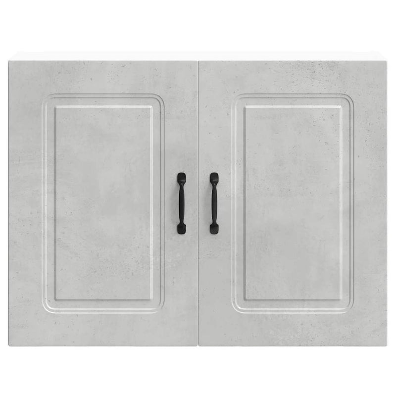 vidaXL konyhai fali szekrény Kalmar beton szürke színű műfa