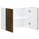 vidaXL konyhai fali szekrény Kalmar füstölt tölgy fűrészelt fa