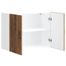 vidaXL konyhai fali szekrény Kalmar régi fából készült fűrészáru