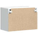 vidaXL konyhai fali szekrény Kalmar fekete színű fűrészáru