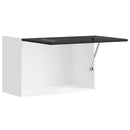 vidaXL konyhai fali szekrény Kalmar fekete színű fűrészáru