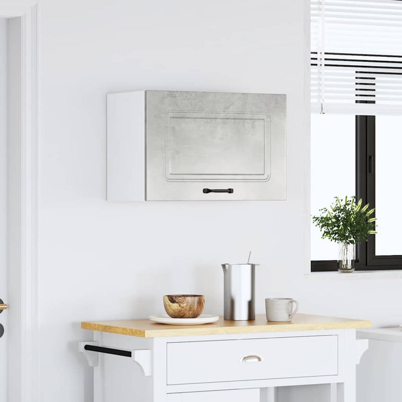 vidaXL konyhai fali szekrény Kalmar beton szürke színű műfa