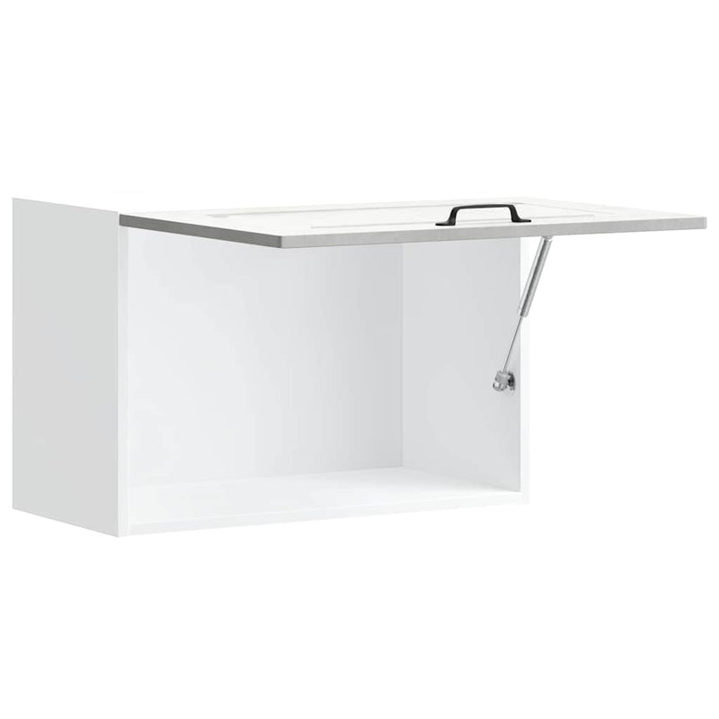 vidaXL konyhai fali szekrény Kalmar beton szürke színű műfa